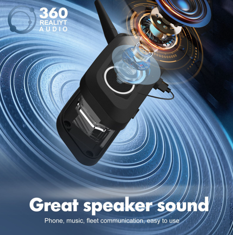 V6 Pro Motorcycle Bluetooth Helmet Headset